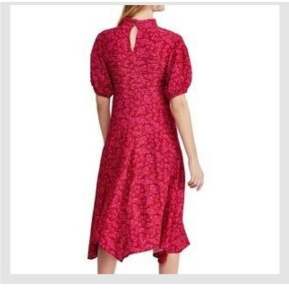 Free People Jessie Midi Dress Ditzy Floral size 6 - Picture 5 of 11